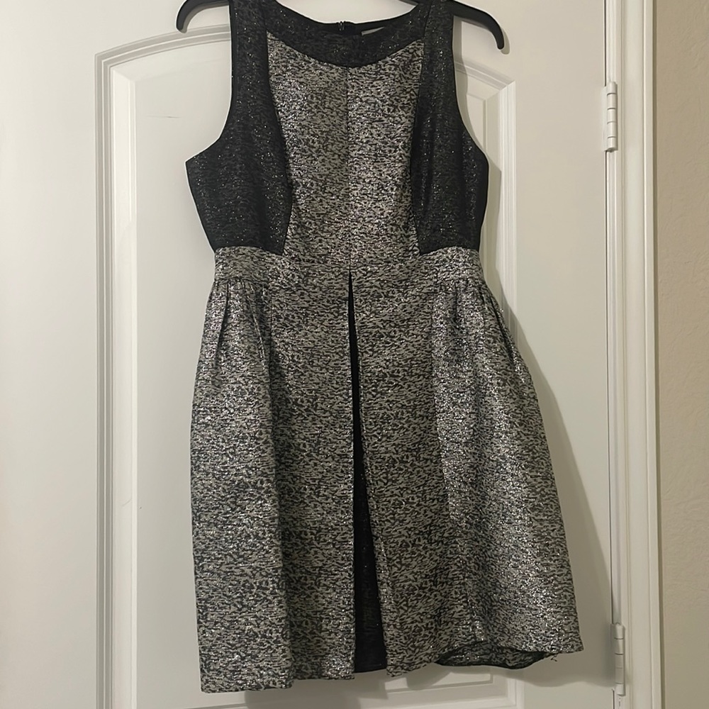 Jacquard Fit & Flare Holiday/Evening Cocktail